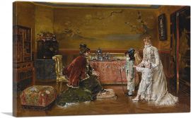 Ready For The Fancy Dress Ball 1879-1-Panel-18x12x1.5 Thick