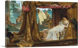 The Meeting Of Antony And Cleopatra-1-Panel-18x12x1.5 Thick