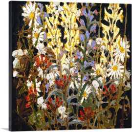 Wildflowers Summer 1915-1-Panel-12x12x1.5 Thick