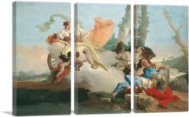 Rinaldo Enchanted By Armida 1742-3-Panels-90x60x1.5 Thick