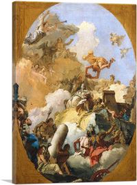 Study For The Apotheosis Of The Spanish Monarchy-1-Panel-18x12x1.5 Thick