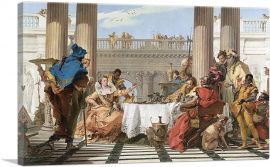 The Banquet Of Cleopatra 1743-1-Panel-12x8x.75 Thick
