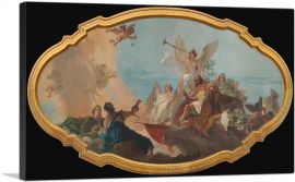 The Glorification Of The Barboro Family 1750-1-Panel-18x12x1.5 Thick