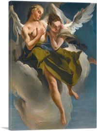 Two Angels In Flight-1-Panel-18x12x1.5 Thick