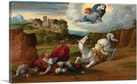 The Conversion Of Saint Paul-1-Panel-12x8x.75 Thick