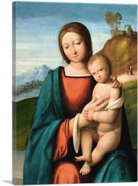 The Madonna And Child-1-Panel-18x12x1.5 Thick