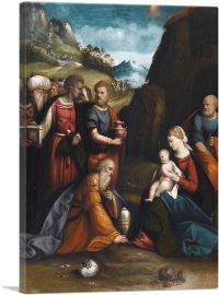 Adoration Of The Magi-1-Panel-12x8x.75 Thick