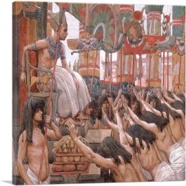 Joseph Dwelleth In Egypt-1-Panel-36x36x1.5 Thick