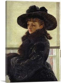 Portrait Of Kathleen Newton 1877-1-Panel-26x18x1.5 Thick