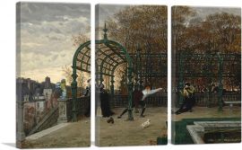 The Attempted Abduction 1865-3-Panels-90x60x1.5 Thick