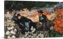 The Morning Ride 1898-1-Panel-18x12x1.5 Thick