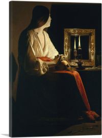 The Penitent Magdalene-1-Panel-40x26x1.5 Thick