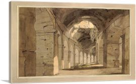 Inside The Colosseum 1781-1-Panel-26x18x1.5 Thick