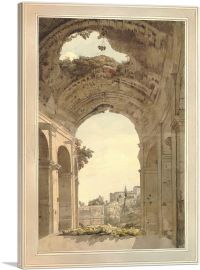 Inside The Colosseum Arch 1780-1-Panel-40x26x1.5 Thick