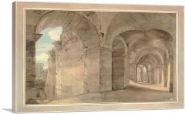 Inside The Colosseum Walls 1780-1-Panel-18x12x1.5 Thick