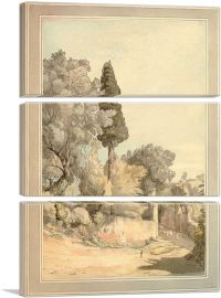 Near The Arco Oscuro Trees 1780-3-Panels-60x40x1.5 Thick