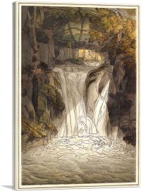 The Cascade At Rydal Hall 1786