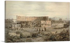 The Colosseum 1781-1-Panel-12x8x.75 Thick