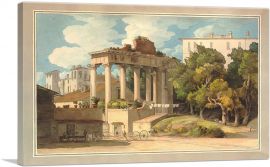 The Temple Of Concord 1781-1-Panel-60x40x1.5 Thick