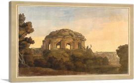 The Temple Of Minerva Medica 1781-1-Panel-26x18x1.5 Thick