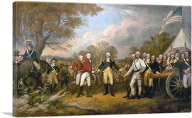 Surrender Of General Burgoyne 1821-1-Panel-26x18x1.5 Thick