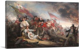 The Battle Of Bunkers Hill 1786-1-Panel-12x8x.75 Thick