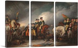 The Capture Of The Hessians At Trenton 1786-3-Panels-60x40x1.5 Thick