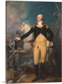 General George Washington At Trenton 1792-1-Panel-40x26x1.5 Thick