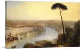 Rome, From Mount Aventine 1836-1-Panel-12x8x.75 Thick