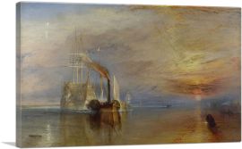 The Fighting Temeraire 1839-1-Panel-26x18x1.5 Thick