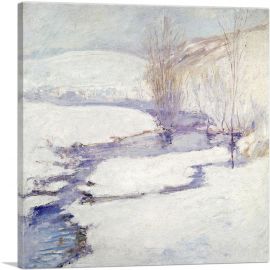 Winter Landscape 1890-1-Panel-18x18x1.5 Thick
