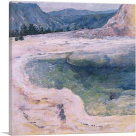 The Emerald Pool 1895-1-Panel-18x18x1.5 Thick