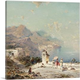 Golf Of Solerne Amalfi-1-Panel-18x18x1.5 Thick