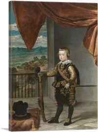 Prince Baltasar Carlos 1636-1-Panel-18x12x1.5 Thick