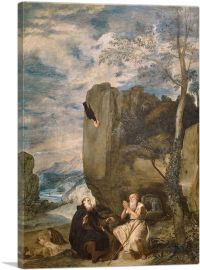 Saint Anthony Abbot And Saint Paul The Hermit 1634
