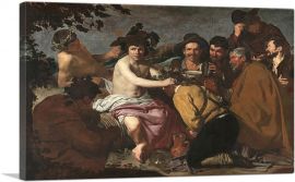 The Feast Of Bacchus 1628-1-Panel-26x18x1.5 Thick