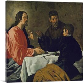 The Supper At Emmaus 1622-1-Panel-12x12x1.5 Thick