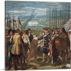 The Surrender Of Breda 1635-1-Panel-12x12x1.5 Thick