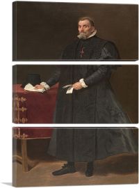 Don Diego Del Corral y Arellano 1632-3-Panels-90x60x1.5 Thick