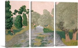 Landscape 1903-3-Panels-60x40x1.5 Thick