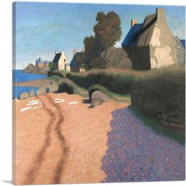 Landscape At Loguivy 1923-1-Panel-26x26x.75 Thick