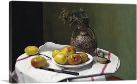 Apples And a Moroccan Vase 1914-1-Panel-40x26x1.5 Thick