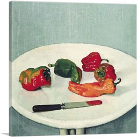 Red Peppers-1-Panel-36x36x1.5 Thick