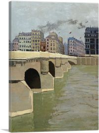 The Pont Neuf Bridge 1902-1-Panel-40x26x1.5 Thick