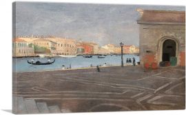 Venice The Old Customs And The Great Canal-1-Panel-18x12x1.5 Thick