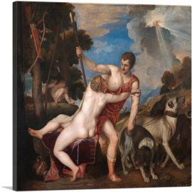 Venus And Adonis 1554
