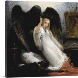 The Angel Of Death 1841-1-Panel-12x12x1.5 Thick