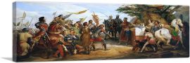 Battle Of Bouvines July 1214-1-Panel-36x12x1.5 Thick