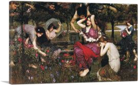 Flora and the Zephyrs 1897-1-Panel-26x18x1.5 Thick