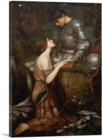 Lamia and The Soldier 1905-1-Panel-26x18x1.5 Thick